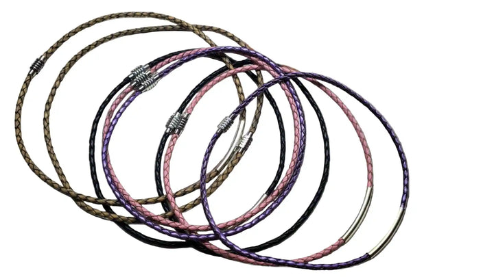 AMD1279-323mm Leather Snap Off Choker - Handmade &amp; StylishJewelryNecklace$ 69.00Alexa Martha Designs