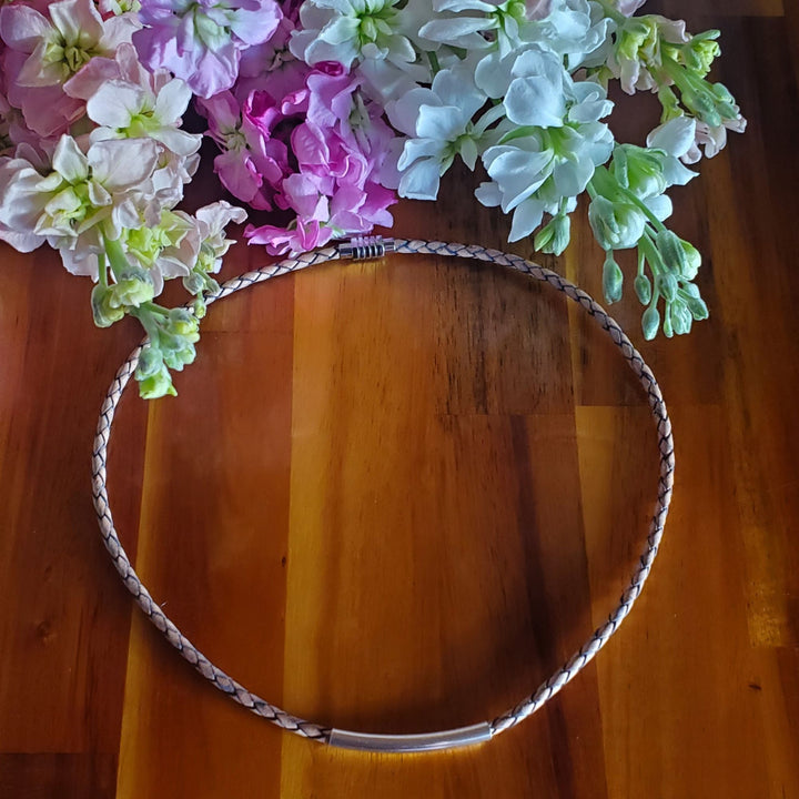 AMD1279-323mm Leather Snap Off Choker - Handmade & StylishJewelryNecklace$ 69.00Alexa Martha Designs