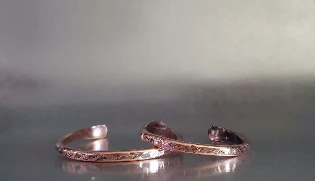 AMD1289Handmade 2 ounce 6 Gauge Copper Hammered BIGGA BangleJewelryBracelet$ 50.00Alexa Martha Designs