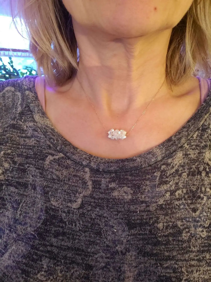 AMD1252-4Pastel Crystal Barrel Necklace 14K Rose Gold FilledNecklacesNecklaces$ 81.00Alexa Martha Designs