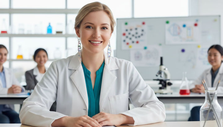 AMD1287Long Handmade Copper DNA Double Helix Crystal EarringsJewelryEarrings$ 67.00Alexa Martha Designs