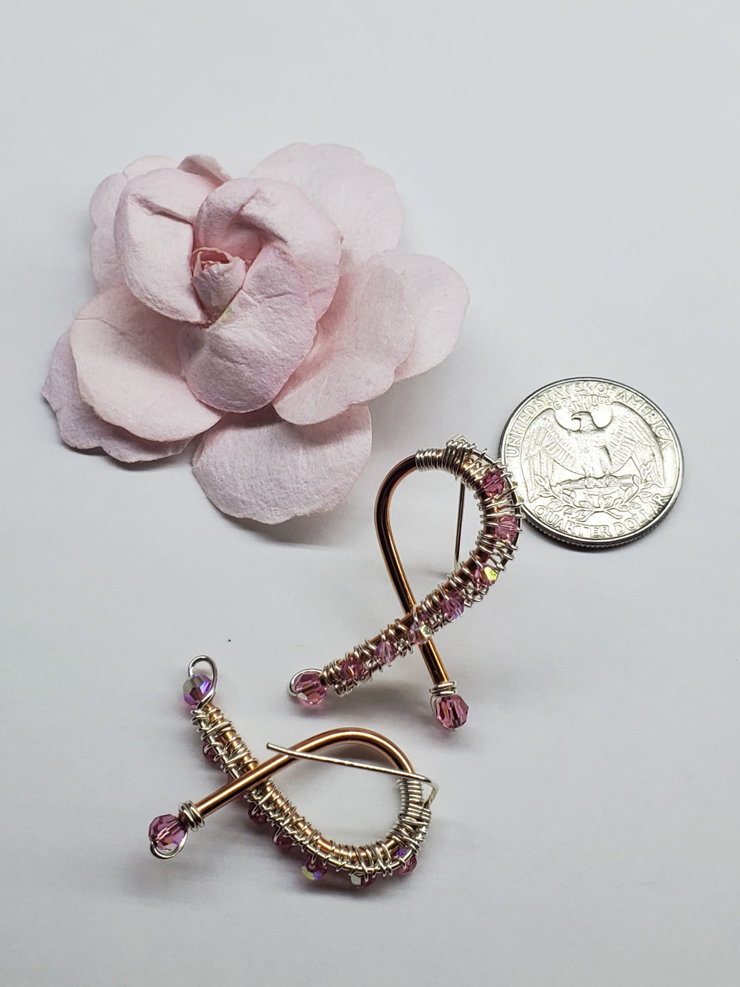 AMD1280Breast Cancer Awareness Jewelry Set - Stylish EleganceJewelryEarrings$ 123.00Alexa Martha Designs