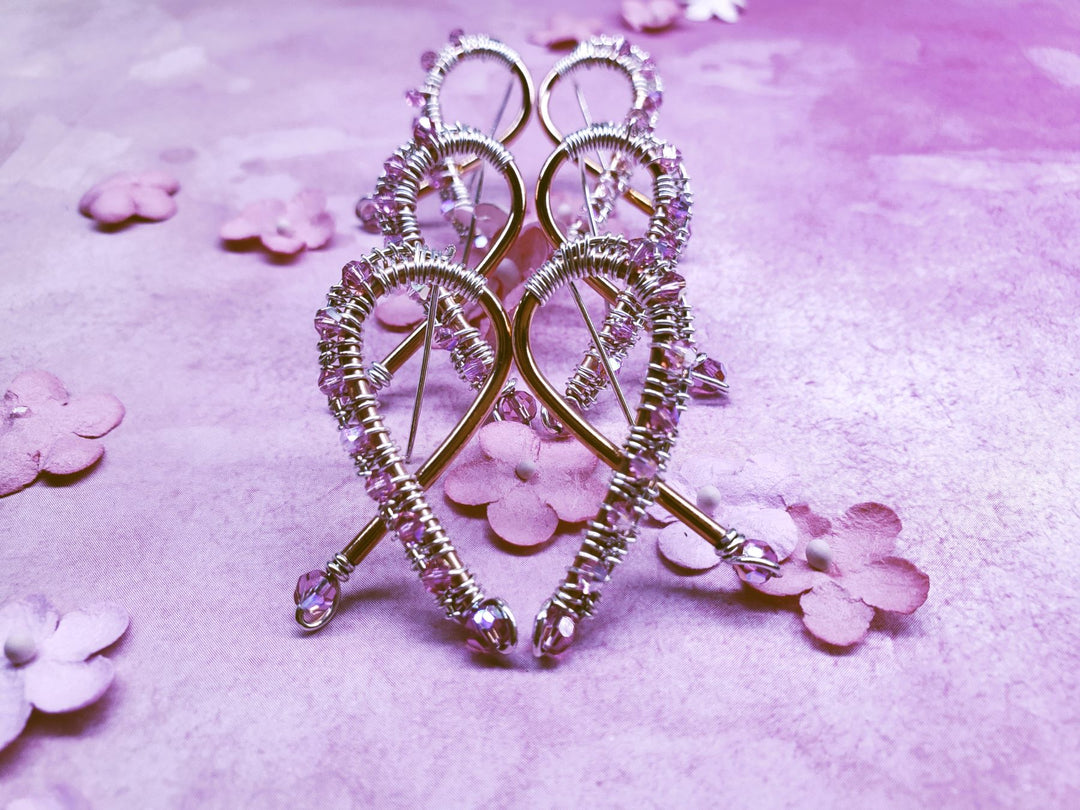 AMD1280Breast Cancer Awareness Jewelry Set - Stylish EleganceJewelryEarrings$ 123.00Alexa Martha Designs