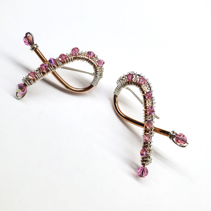 AMD1280Breast Cancer Awareness Jewelry Set - Stylish EleganceJewelryEarrings$ 123.00Alexa Martha Designs