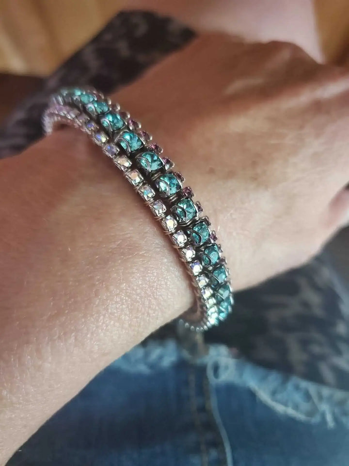 AMD1199Three Color Crystal Bangle Set | Montana MadeJewelryBracelet$ 150.00Alexa Martha Designs