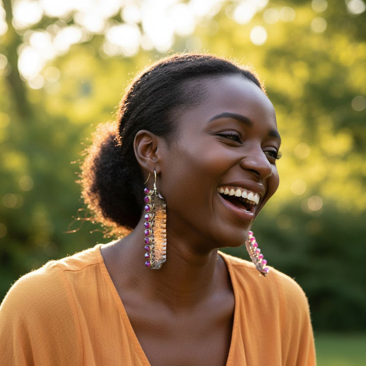 AMD1269Wire Wrapped Pink Crystal Hammered Copper Bar EarringsEarringsEarrings$ 58.00Alexa Martha Designs