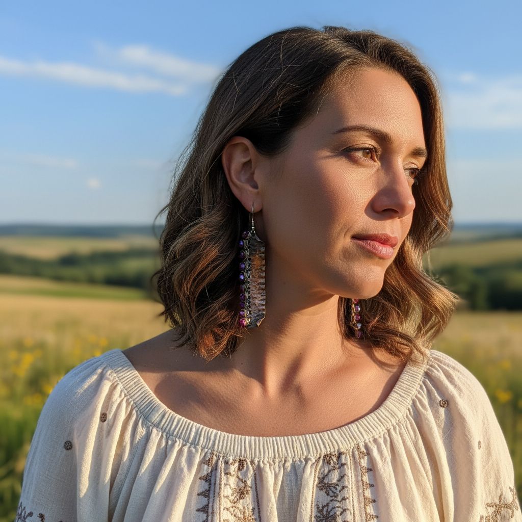 AMD1269Wire Wrapped Pink Crystal Hammered Copper Bar EarringsEarringsEarrings$ 58.00Alexa Martha Designs