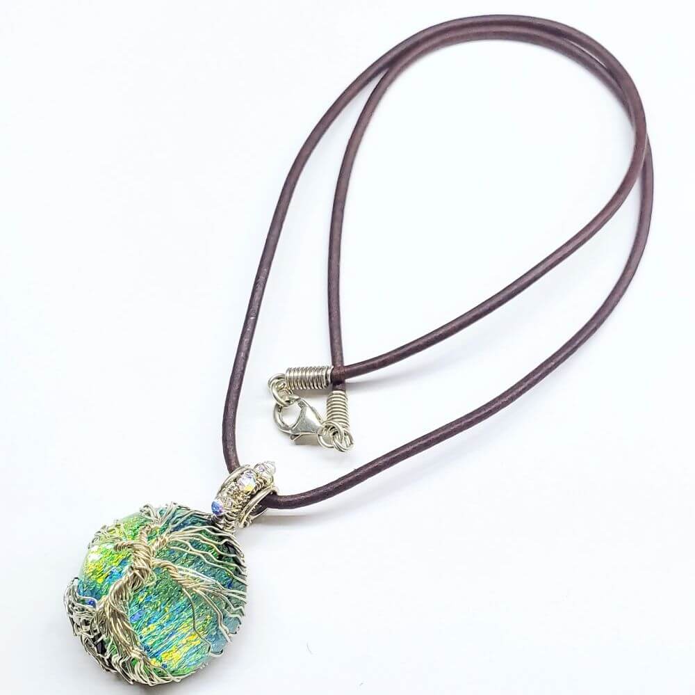 AMD1339tree of life dichroic pendant necklaceNecklacesNecklace$ 106.00Alexa Martha Designs