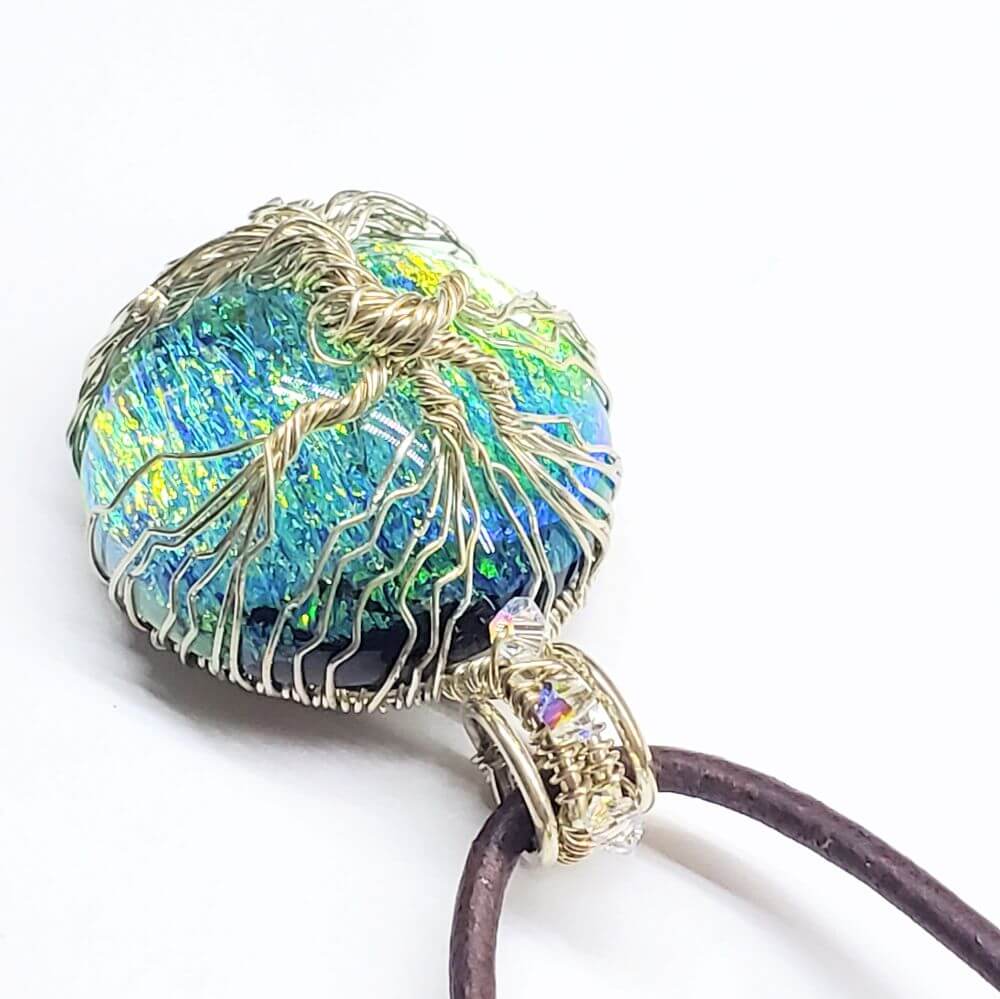 AMD1339tree of life dichroic pendant necklaceNecklacesNecklace$ 106.00Alexa Martha Designs