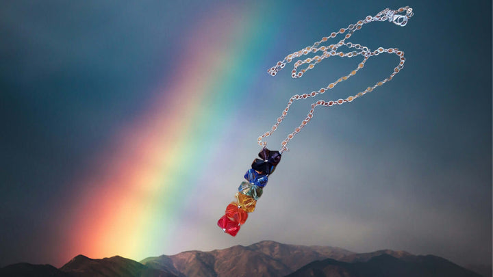 AMD1264True Rainbow Color Crystal Rock Candy NecklaceJewelryNecklace$ 46.00Alexa Martha Designs