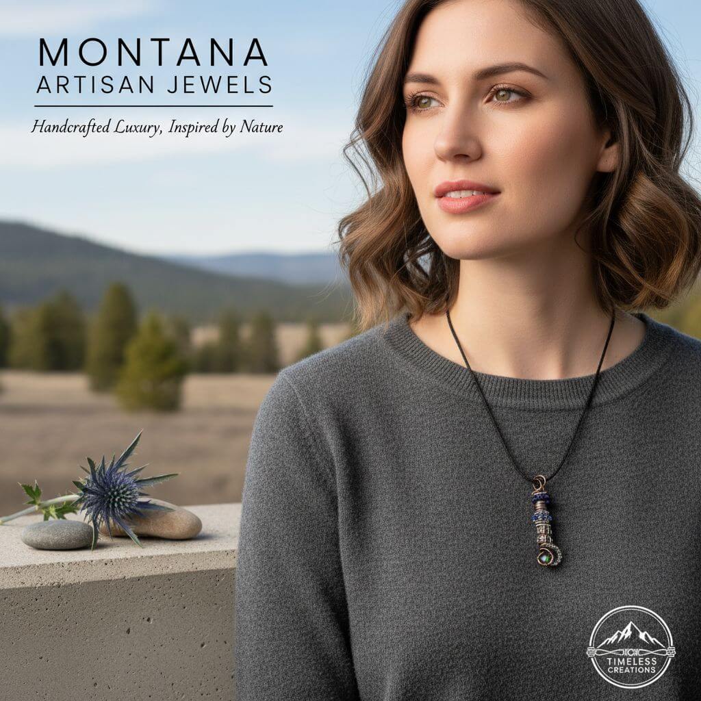 AMD1344handmade lapis lazuli pendant Necklace$ 135.00Alexa Martha Designs