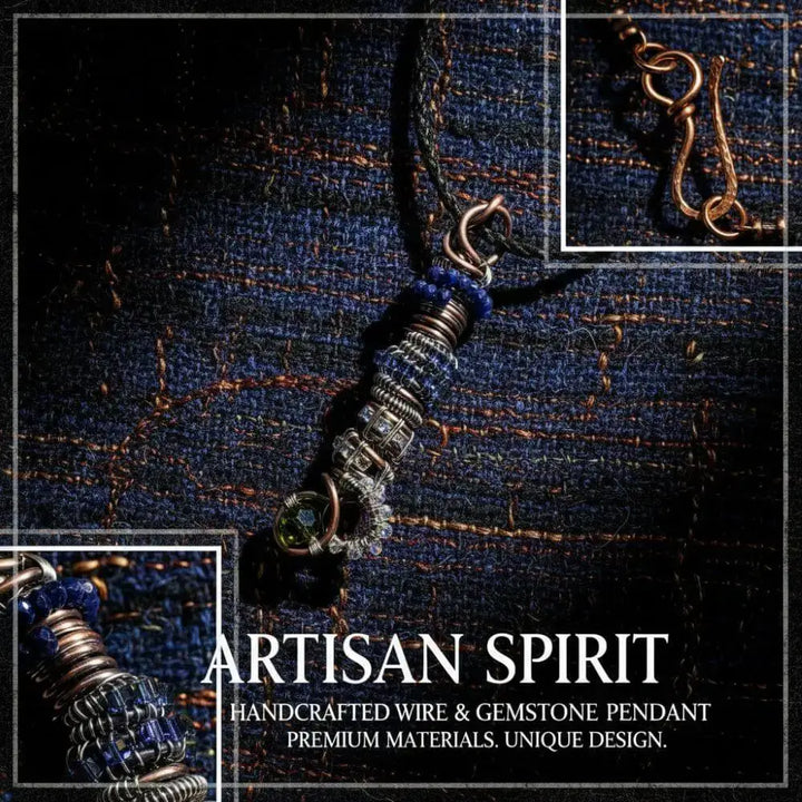 AMD1344handmade lapis lazuli pendant Necklace$ 135.00Alexa Martha Designs