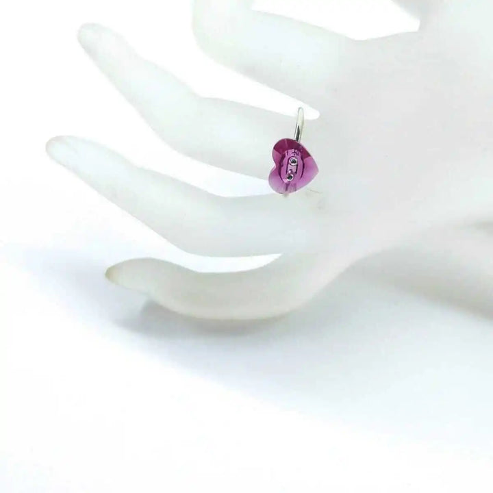 AMD1201Super Sparkly Sterling Silver Swarovski Crystal Heart Bling Ring JewelryRing$ 38.00Alexa Martha Designs