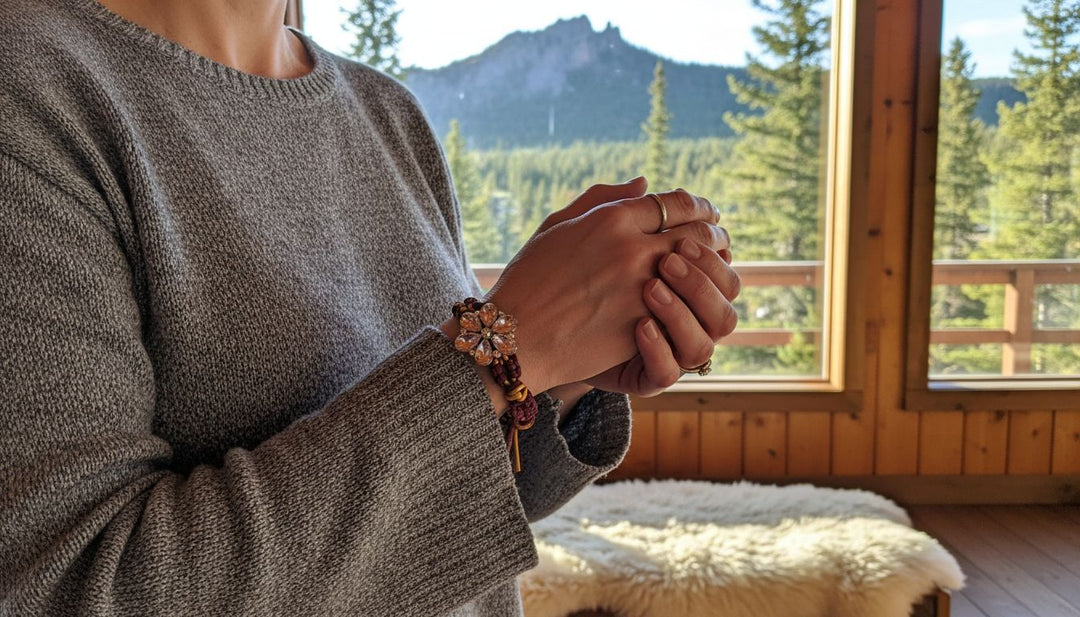 AMD1285Intricate Silk Leather Bead Woven Crystal Gemstone BraceletJewelryBracelet$ 157.00Alexa Martha Designs