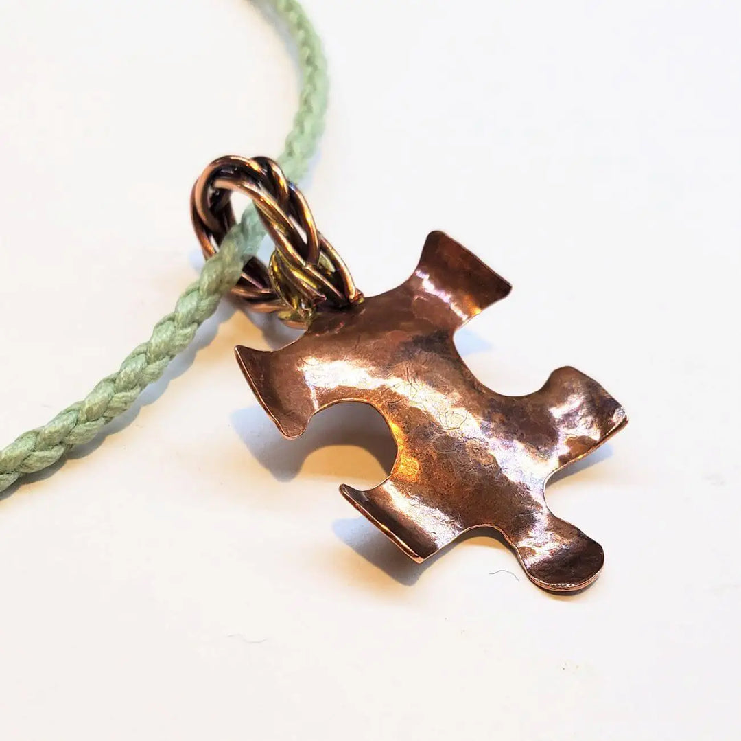 AMD1342autism awareness pendant 14K Gold Filled Wrapped PendantCharms &amp; PendantsChoker$ 50.00Alexa Martha Designs