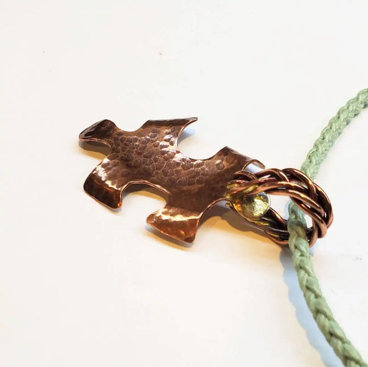 AMD1342autism awareness pendant 14K Gold Filled Wrapped PendantCharms &amp; PendantsChoker$ 50.00Alexa Martha Designs