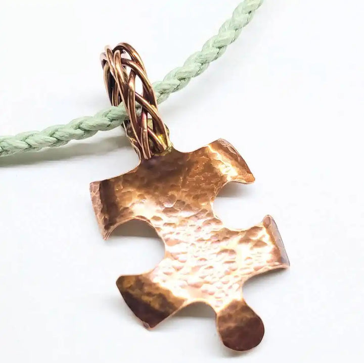 AMD1342autism awareness pendant 14K Gold Filled Wrapped PendantCharms &amp; PendantsChoker$ 50.00Alexa Martha Designs