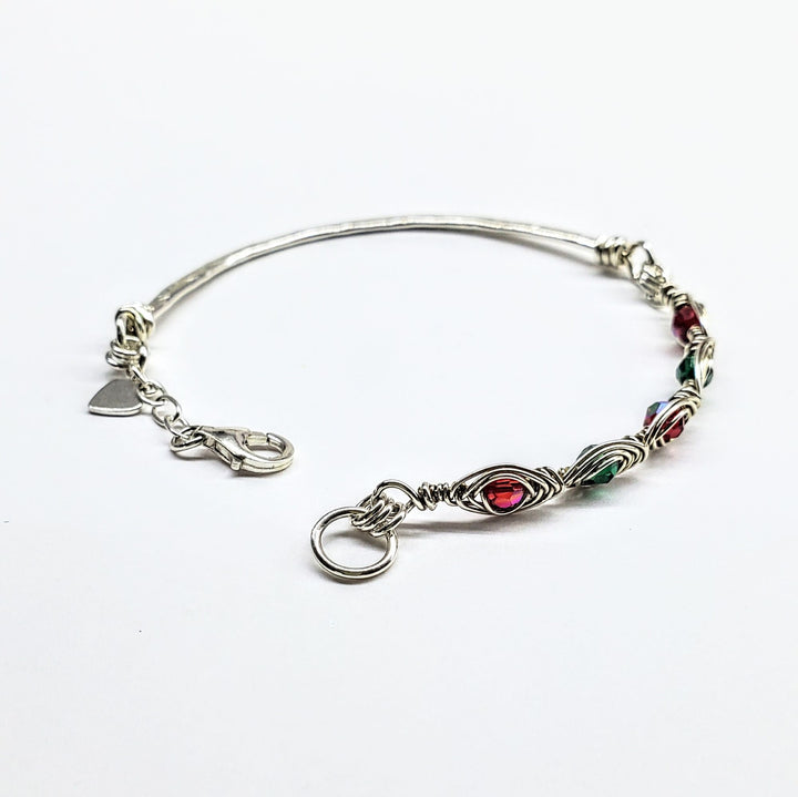 AMD1155-3Limited Edition Christmas Bracelet Red Green Crystal BangleJewelryBracelet$ 93.00Alexa Martha Designs