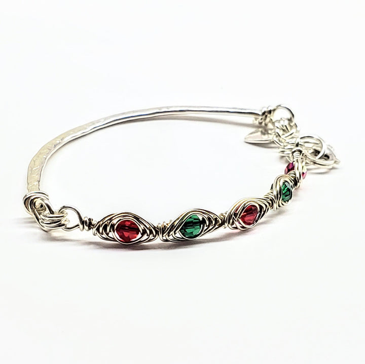 AMD1155-3Limited Edition Christmas Bracelet Red Green Crystal BangleJewelryBracelet$ 93.00Alexa Martha Designs