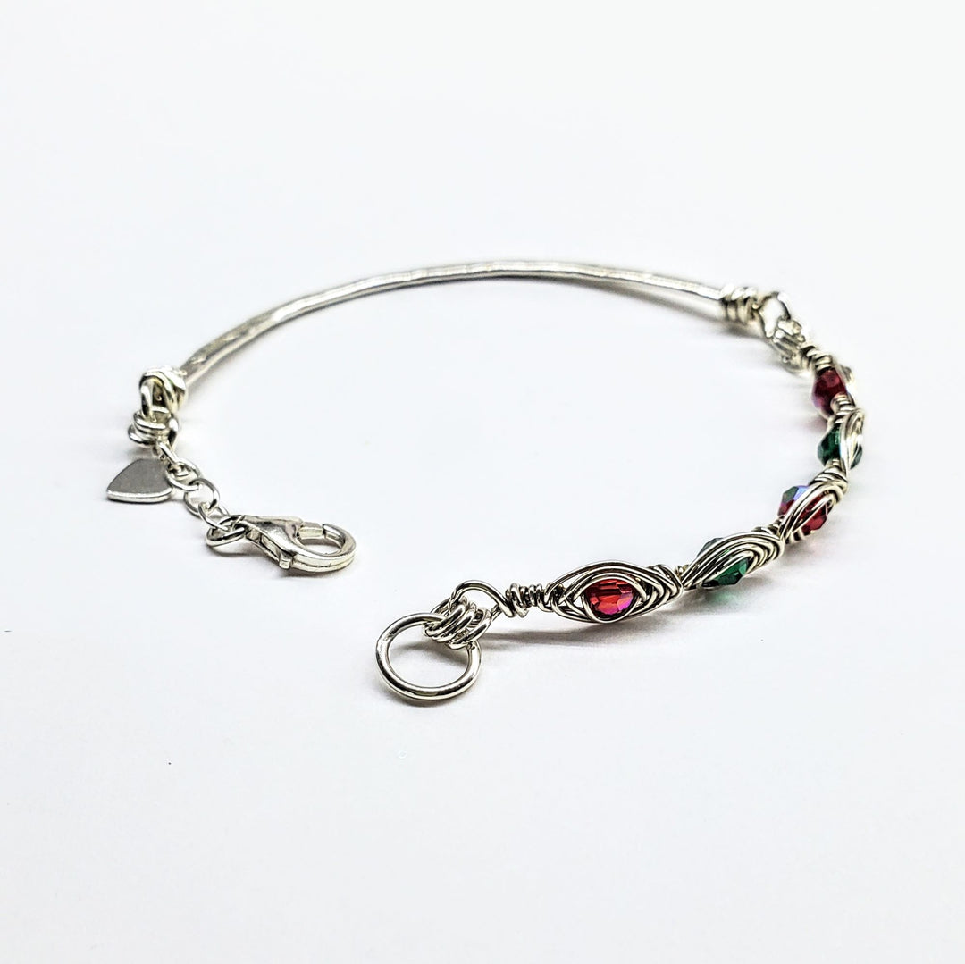 AMD1155-3Limited Edition Christmas Bracelet Red Green Crystal BangleJewelryBracelet$ 93.00Alexa Martha Designs