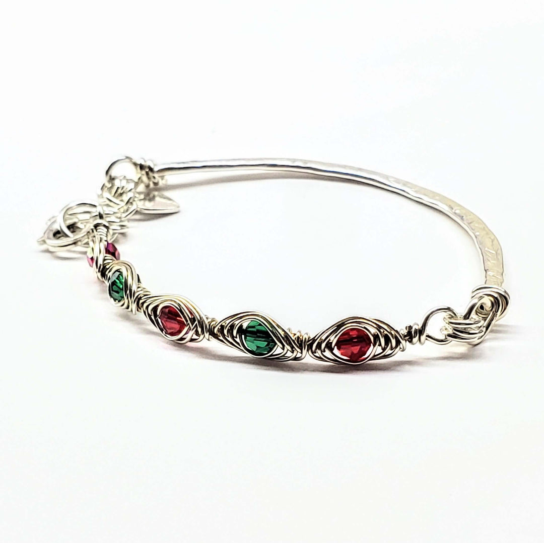 AMD1155-3Limited Edition Christmas Bracelet Red Green Crystal BangleJewelryBracelet$ 93.00Alexa Martha Designs