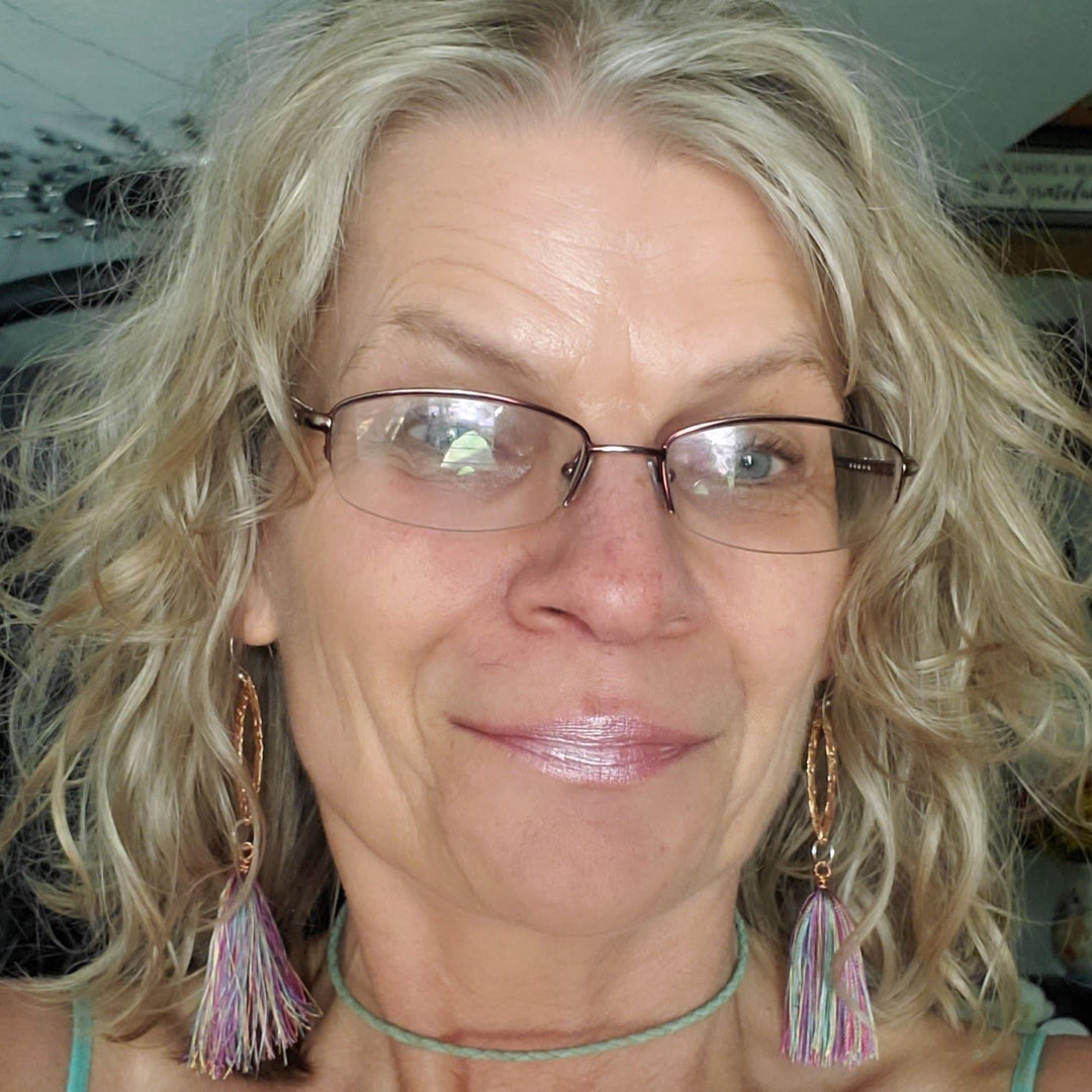 AMD1293-ALong Copper Embossed Silk Tassel Earrings Various ColorsEarringsEarrings$ 53.00Alexa Martha Designs