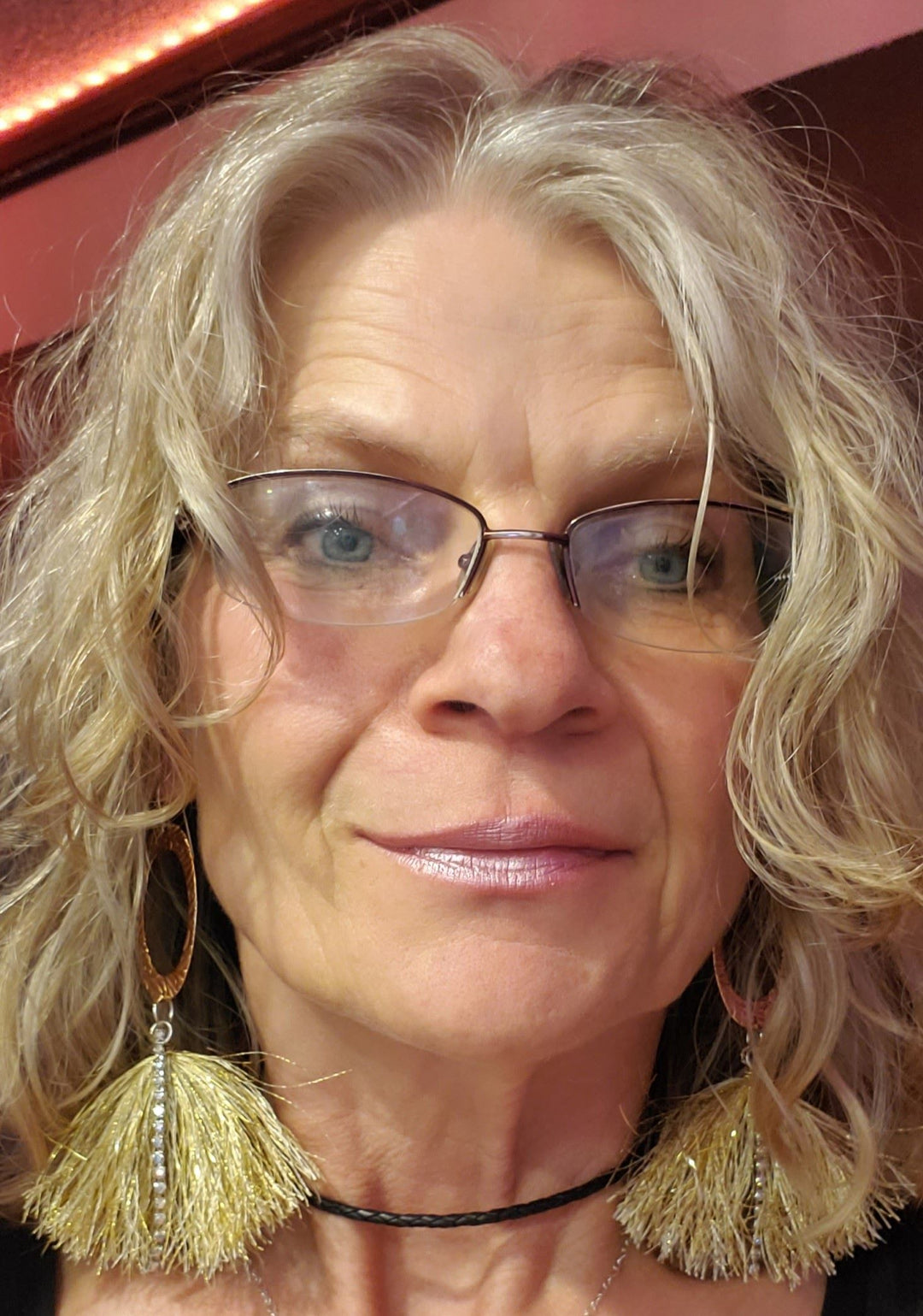 AMD1294Long Copper Oval Embossed Metal Thread Tassel EarringsJewelryEarrings$ 63.00Alexa Martha Designs