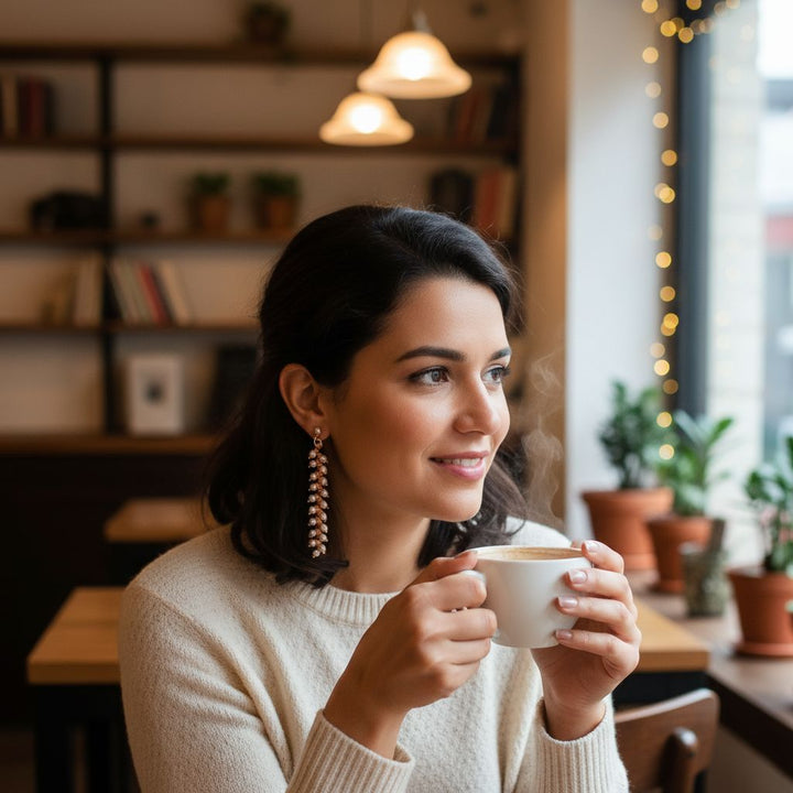 AMD1316-2Long Copper Coiled Braided Swarovski Crystal Pearl EarringsJewelryEarrings$ 69.00Alexa Martha Designs