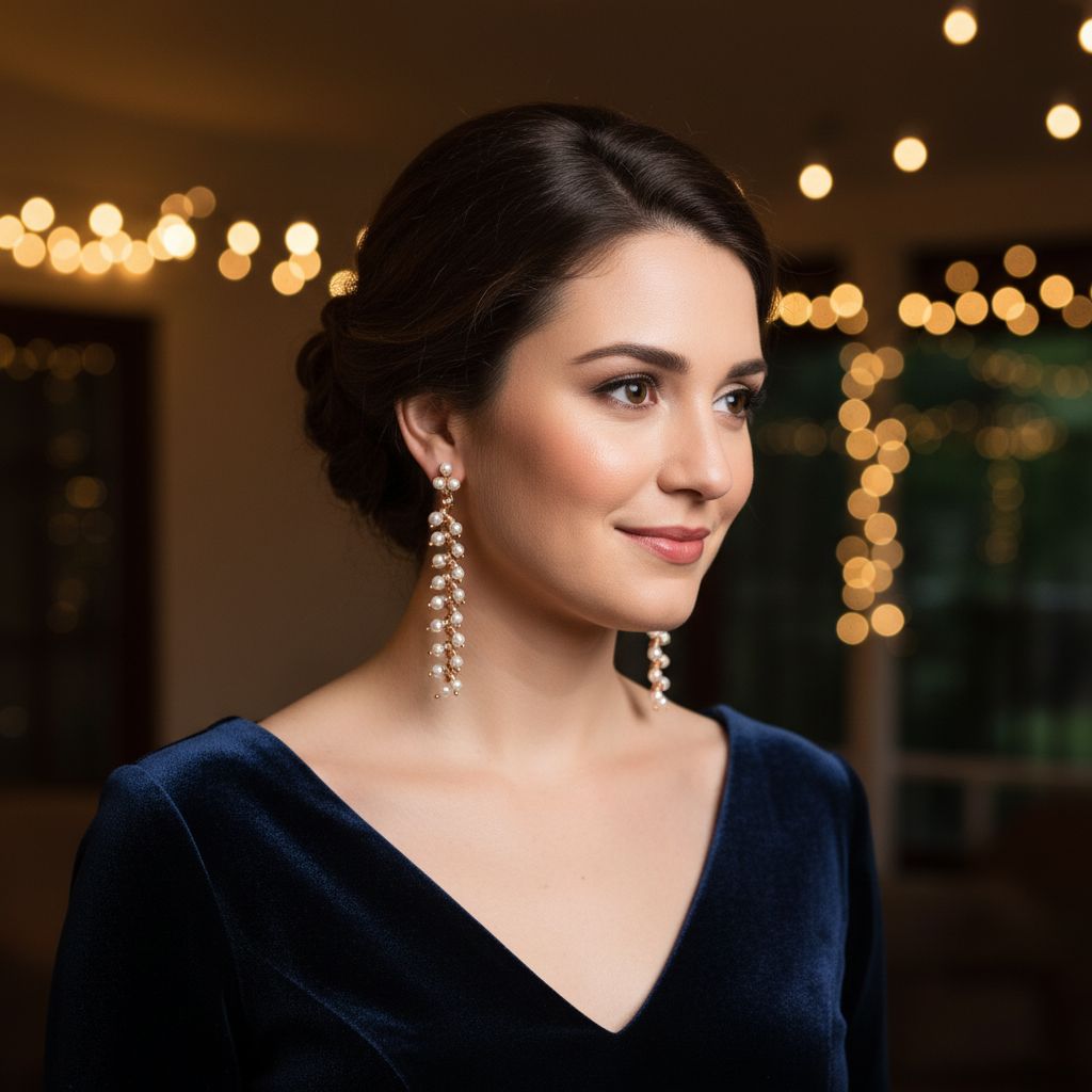 AMD1316-2Long Copper Coiled Braided Swarovski Crystal Pearl EarringsJewelryEarrings$ 69.00Alexa Martha Designs