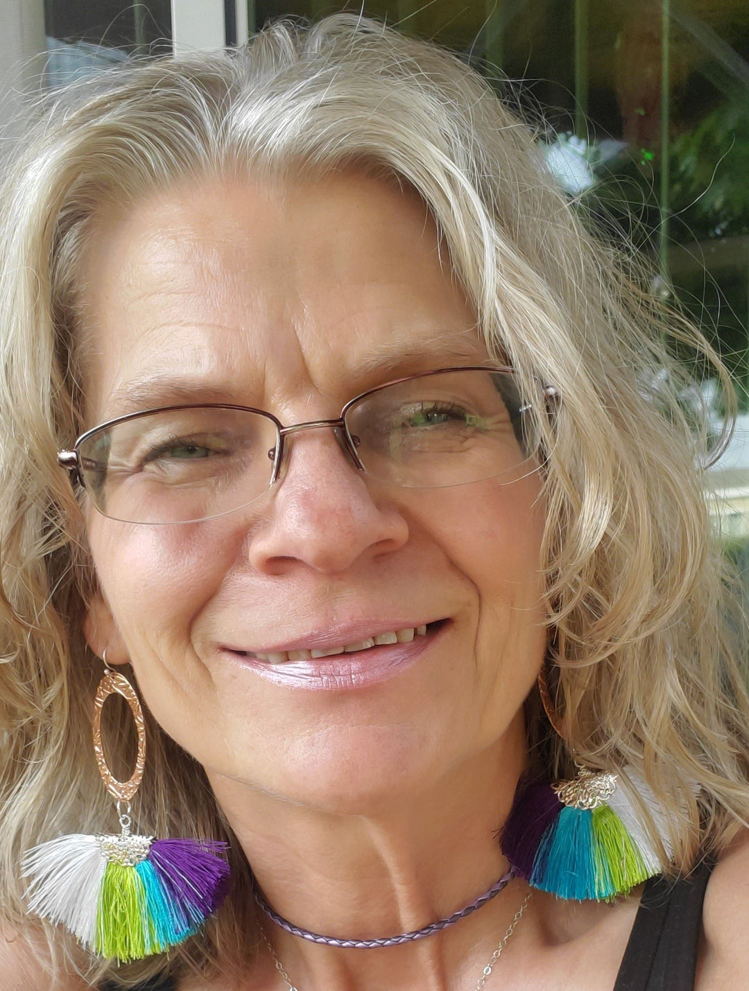 AMD1295Long Copper Embossed Silk Tassel Earrings - Unique StyleJewelryEarrings$ 57.00Alexa Martha Designs