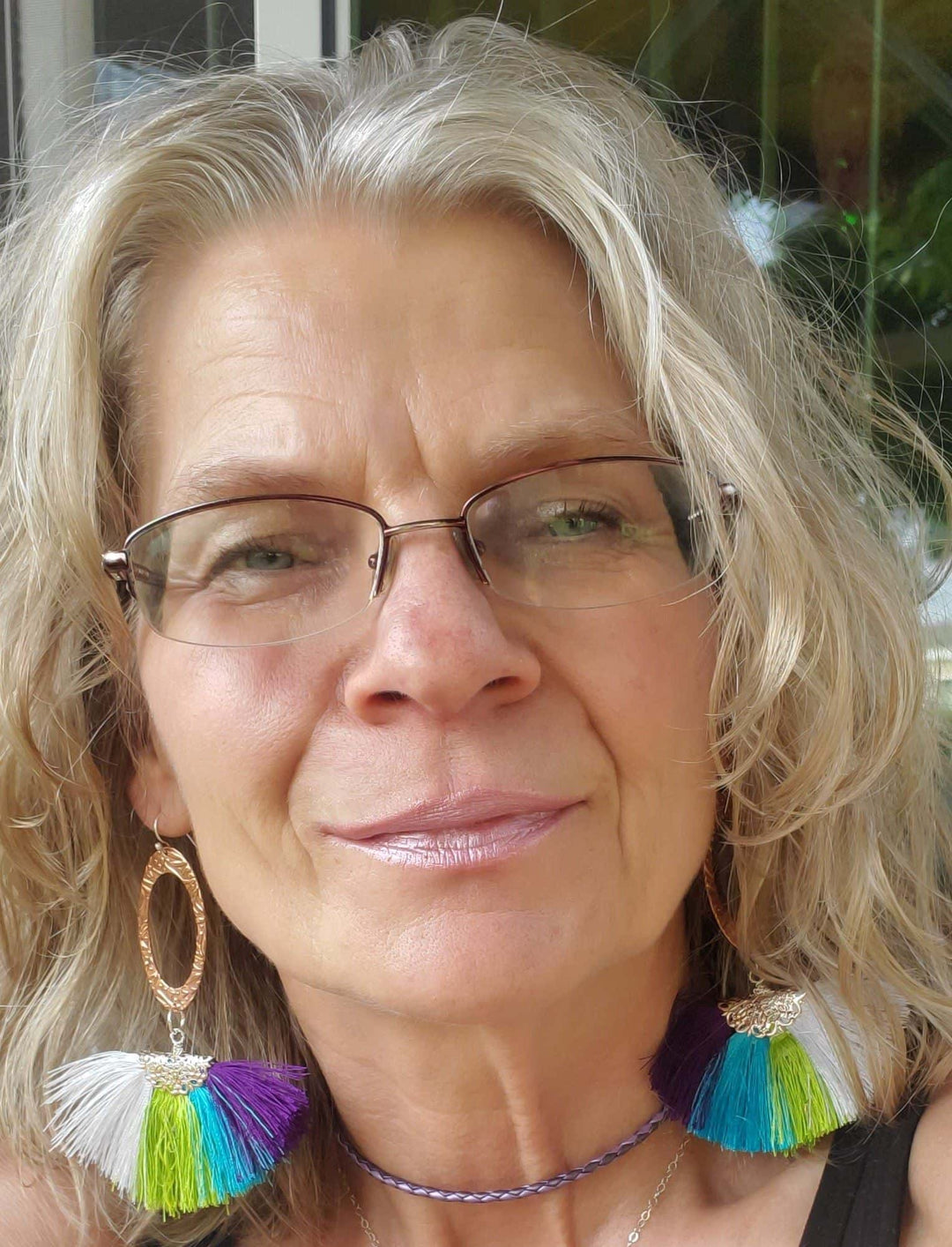 AMD1295Long Copper Embossed Silk Tassel Earrings - Unique StyleJewelryEarrings$ 57.00Alexa Martha Designs