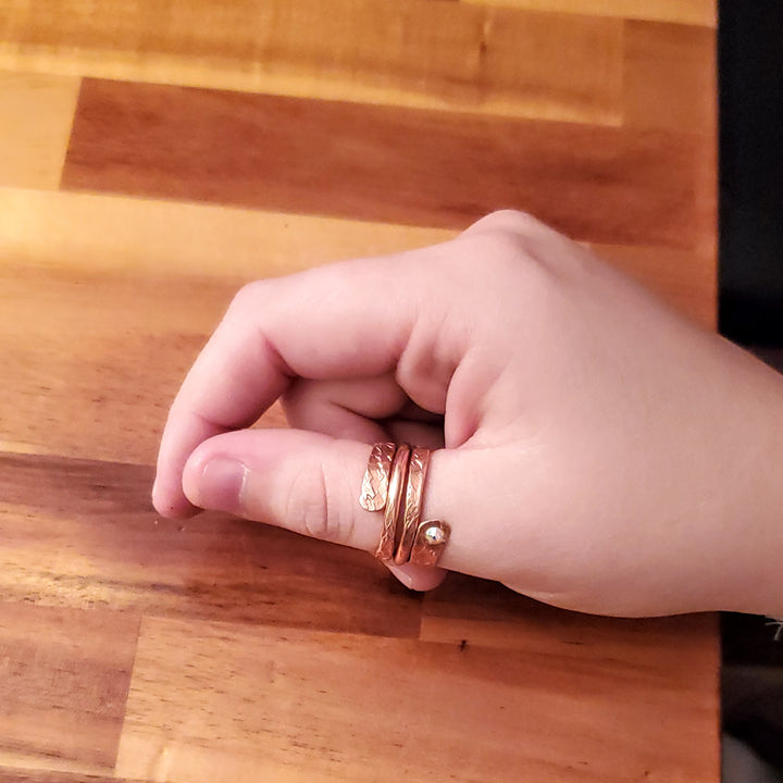 AMD1305Copper Crystal Wrap Ring Stackable - Unique DesignRingsRing$ 37.00Alexa Martha Designs