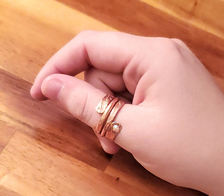 AMD1305Copper Crystal Wrap Ring Stackable - Unique DesignRingsRing$ 37.00Alexa Martha Designs