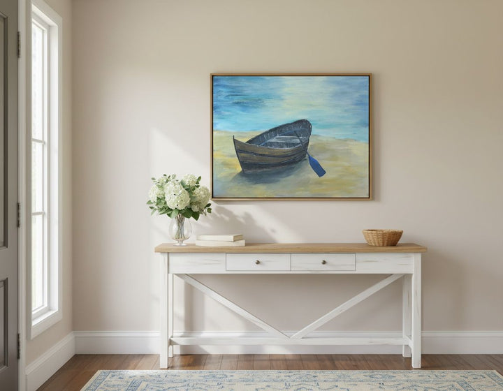 AMDP1000Original Acrylic Painting Fear Not 16x20 Boat Shore ArtStretched CanvasAcrylic Painting$ 145.00Alexa Martha Designs