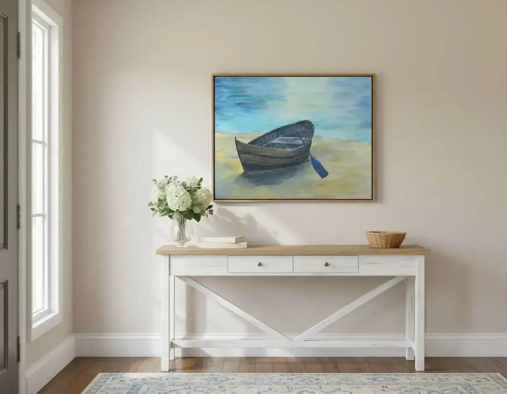 AMDP1000Original Acrylic Painting Fear Not 16x20 Boat Shore ArtStretched CanvasAcrylic Painting$ 145.00Alexa Martha Designs