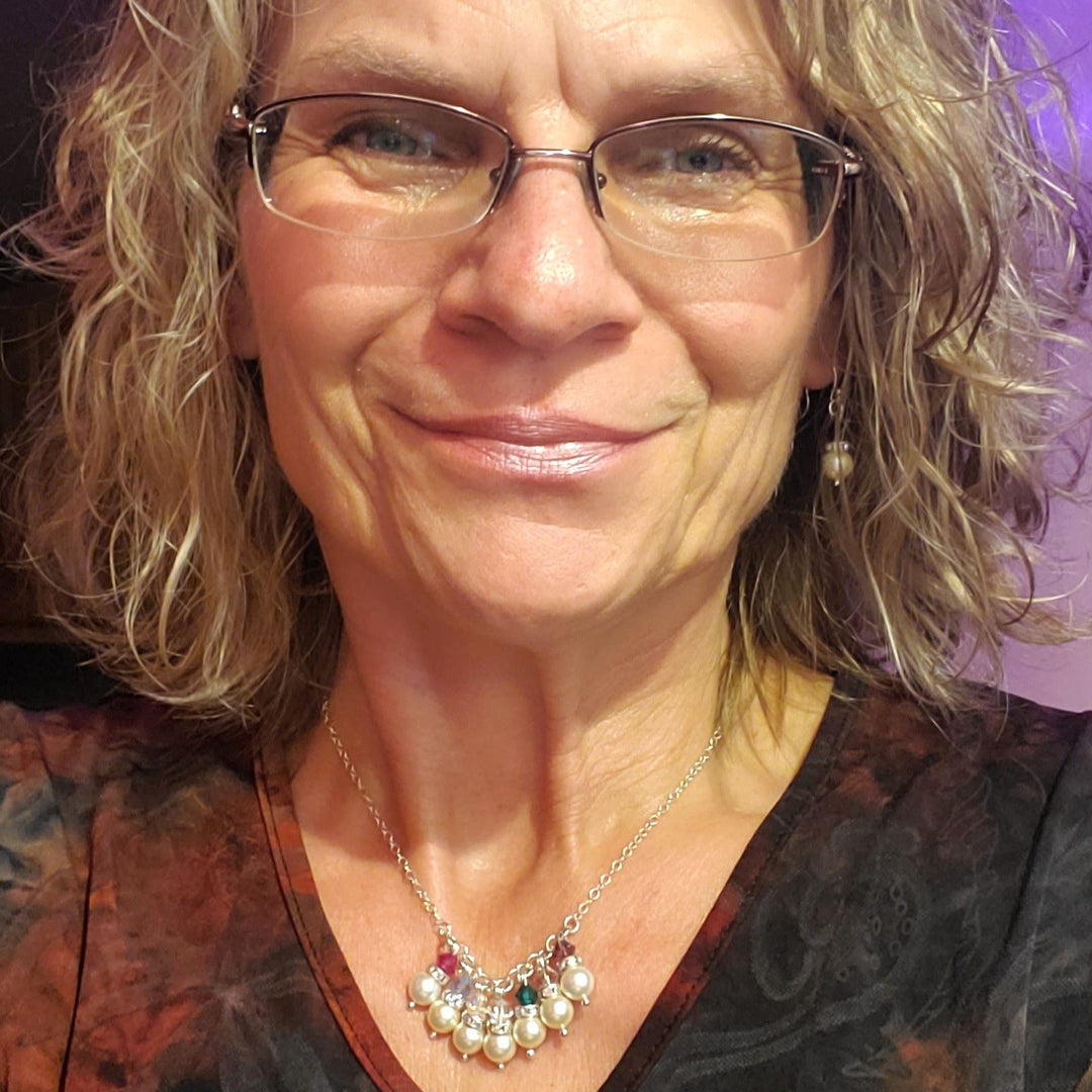 AMD1298Pearl Crystal Birthstone Necklace by Alexa MarthaJewelryNecklace$ 44.00Alexa Martha Designs