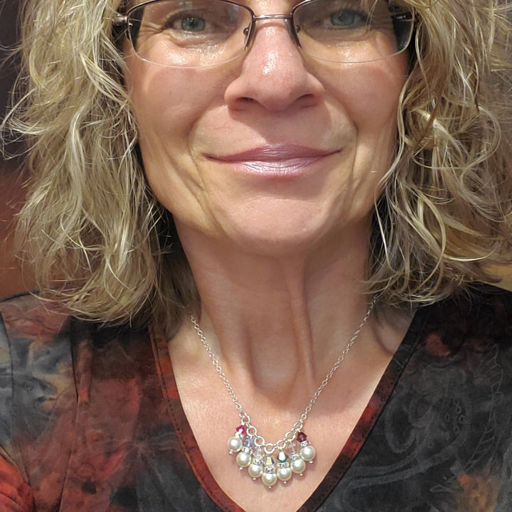 AMD1298Pearl Crystal Birthstone Necklace by Alexa MarthaJewelryNecklace$ 44.00Alexa Martha Designs