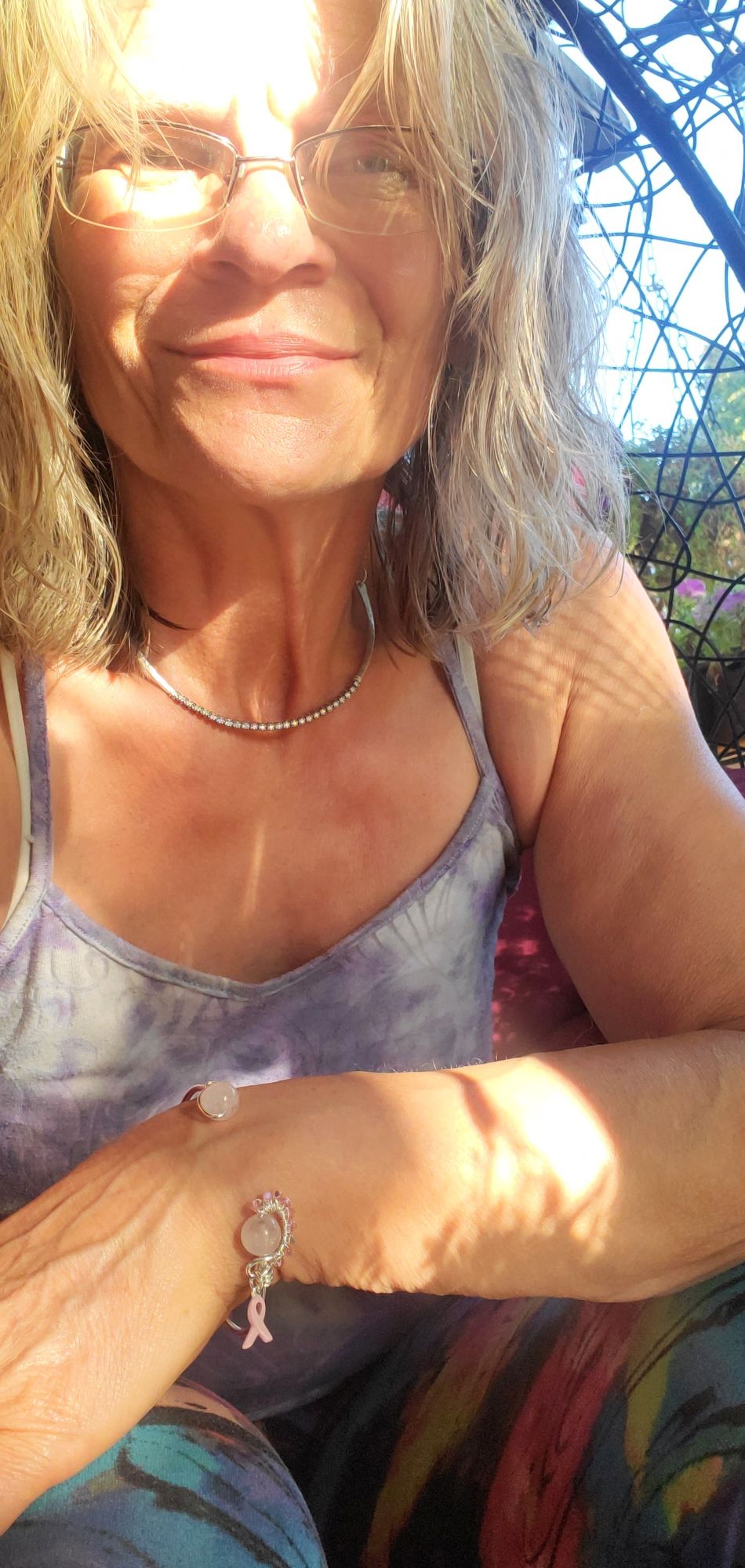 AMD1332Pink Crystal Breast Cancer Awareness Rose Quartz BeadBraceletsCuff Bracelet$ 113.00Alexa Martha Designs