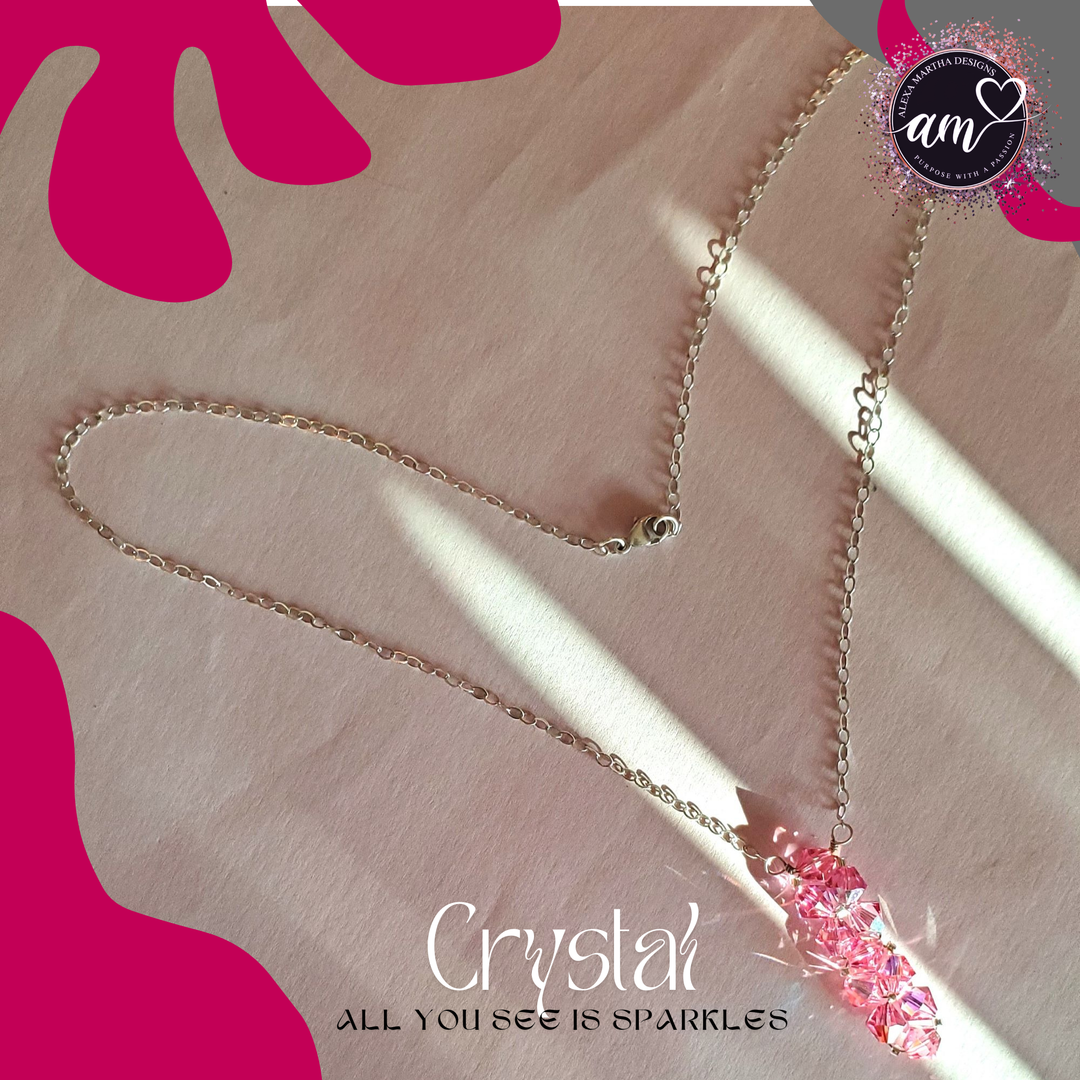 AMD2000Pink Necklace Choker Ear Threader Bundle - Luxe SetJewelry SetsJewelry Set$ 164.00Alexa Martha Designs