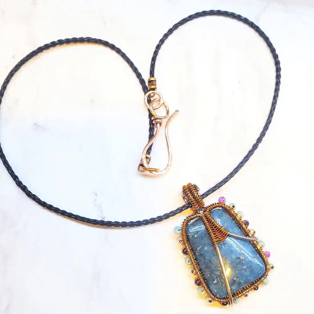 AMD1338Reversible Copper Wire Wrapped Dancing Ballerina PendantNecklacesNecklace$ 127.00Alexa Martha Designs