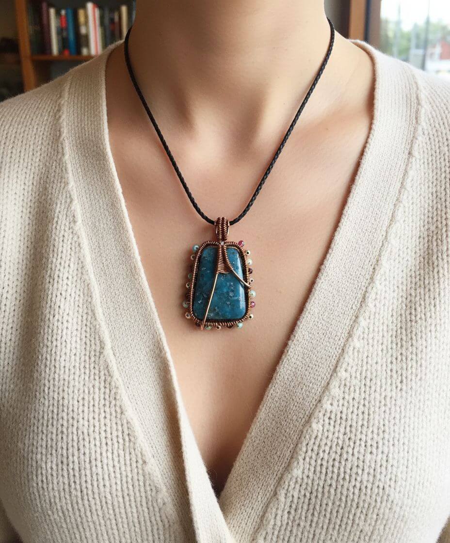 AMD1338Reversible Copper Wire Wrapped Dancing Ballerina PendantNecklacesNecklace$ 127.00Alexa Martha Designs