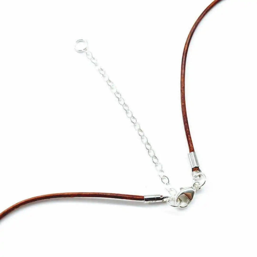 AMD1195 Silver Green Blue Shell Bead Charm LeatherJewelryNecklace$ 69.00Alexa Martha Designs