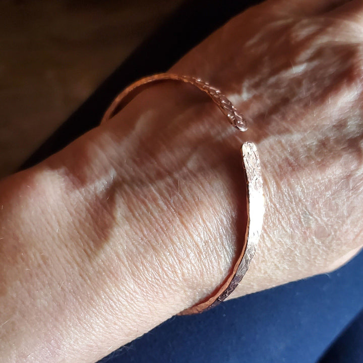AMD1300-4Stackable Copper Canted Angle Bangle - Unique DesignJewelryBracelet$ 38.00Alexa Martha Designs