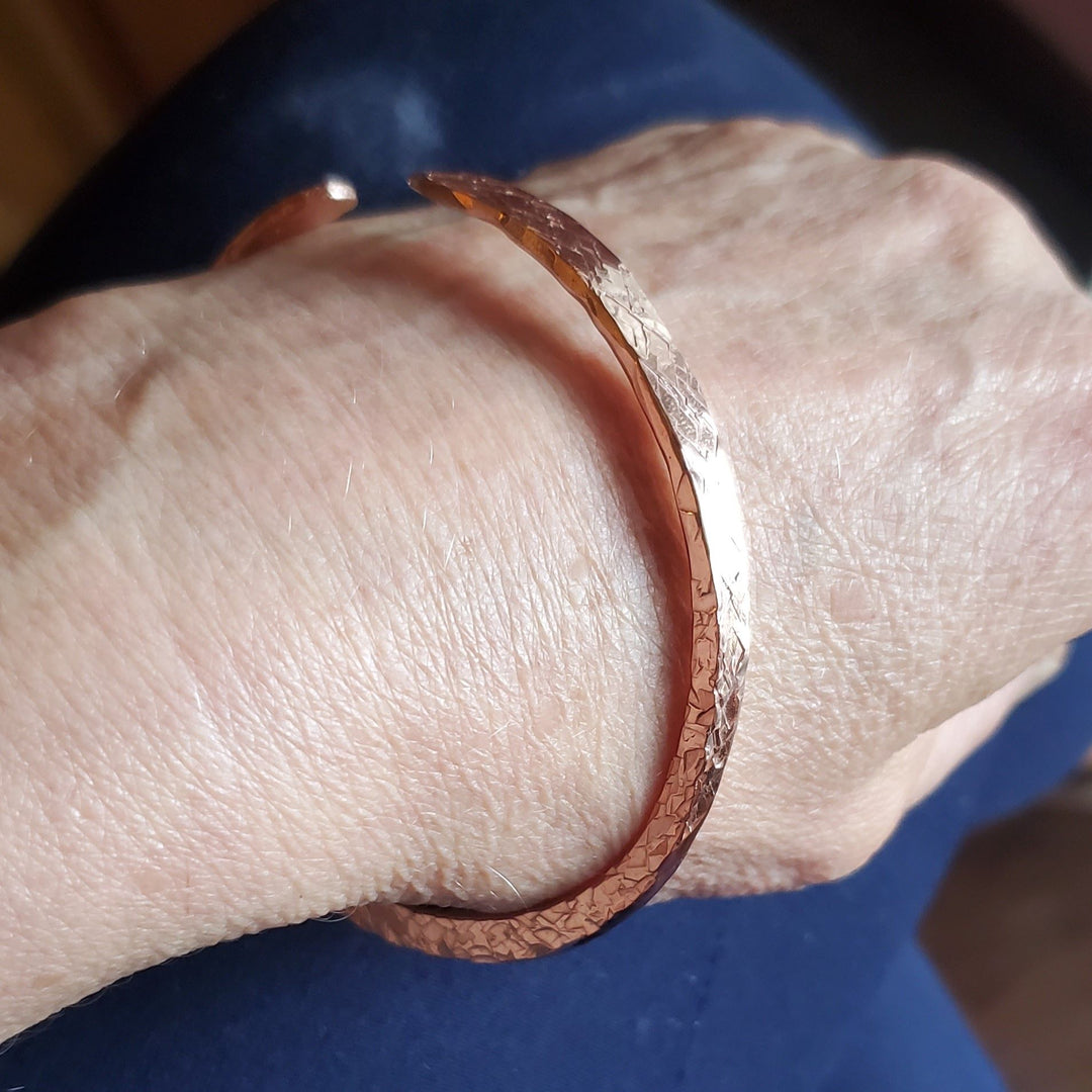 AMD1300-7Stackable Copper Canted Angle Bangle - Unique DesignJewelryBracelet$ 45.00Alexa Martha Designs