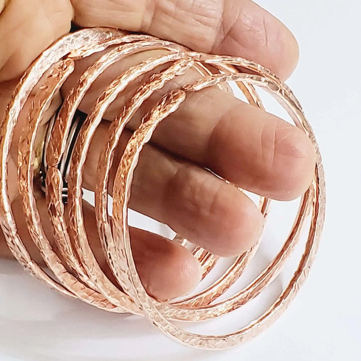 AMD1300Stackable Copper Canted Angle Bangle - Unique DesignJewelryBracelet$ 32.00Alexa Martha Designs