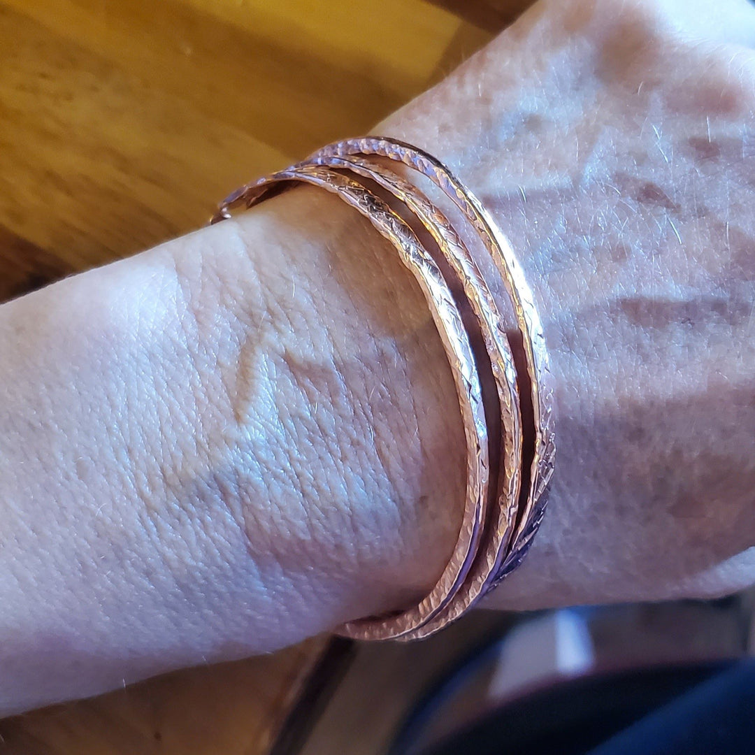 AMD1300Stackable Copper Canted Angle Bangle - Unique DesignJewelryBracelet$ 32.00Alexa Martha Designs