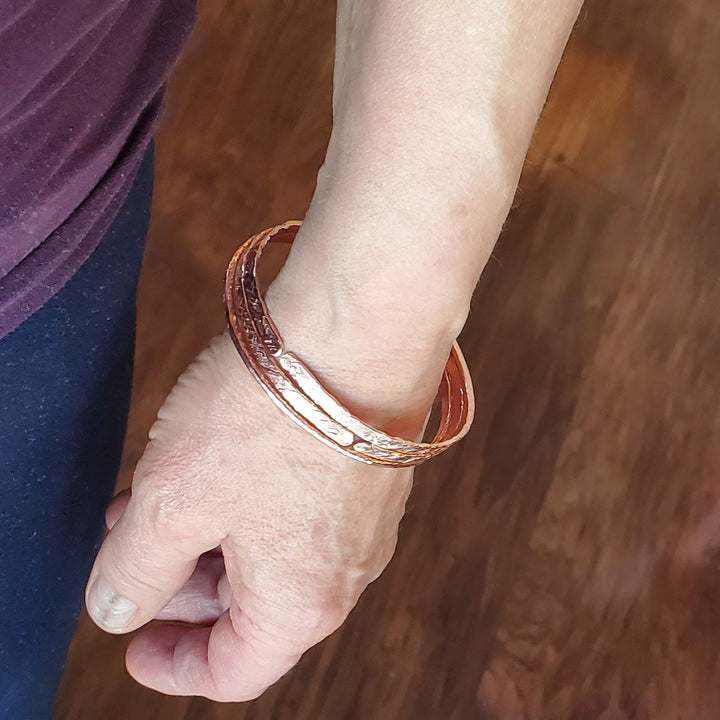 AMD1300Stackable Copper Canted Angle Bangle - Unique DesignJewelryBracelet$ 32.00Alexa Martha Designs