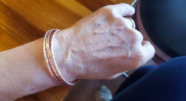 AMD1300Stackable Copper Canted Angle Bangle - Unique DesignJewelryBracelet$ 32.00Alexa Martha Designs