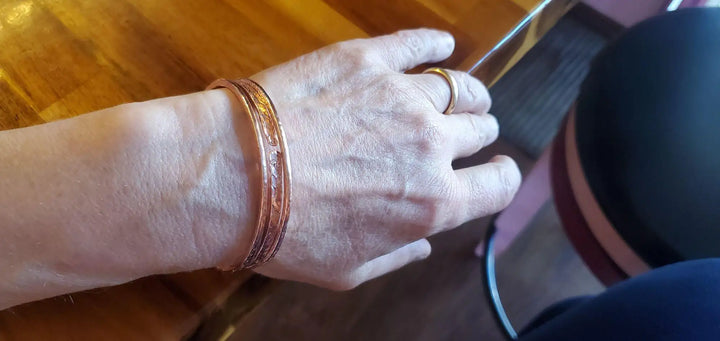 AMD1300Stackable Copper Canted Angle Bangle - Unique DesignJewelryBracelet$ 32.00Alexa Martha Designs