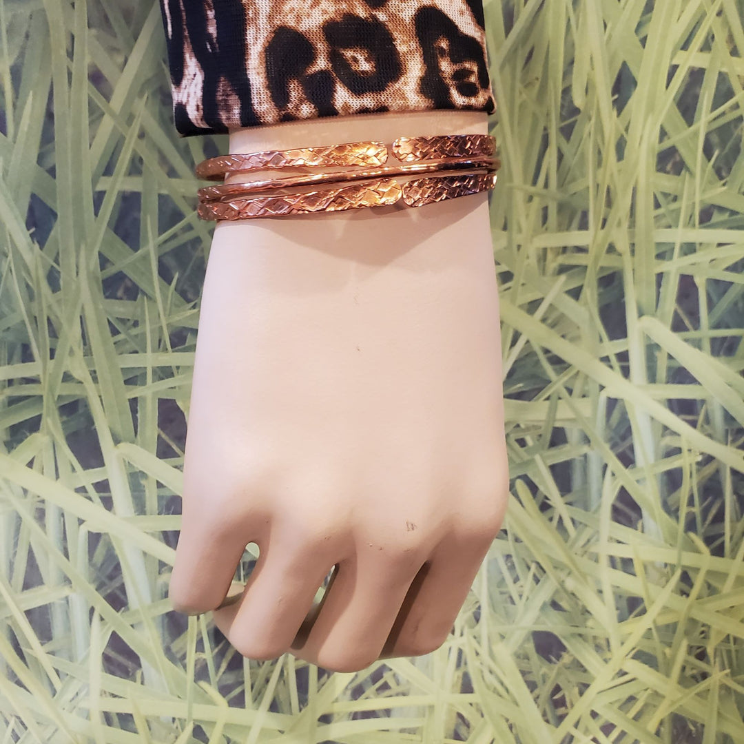 AMD1300Stackable Copper Canted Angle Bangle - Unique DesignJewelryBracelet$ 32.00Alexa Martha Designs